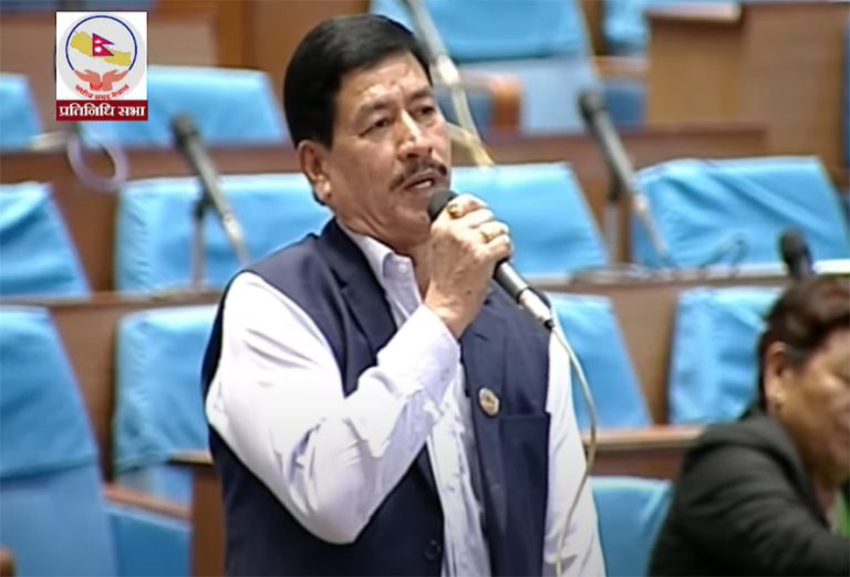 भारतीय नाकाबन्दी सम्झिँदै एमाले सांसदले भने : बीआरआई अविलम्ब अघि बढाइयोस्