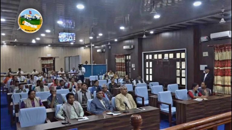 प्रदेश प्रमुखको पत्र सुनाएर सकियो सुदूरपश्चिम प्रदेश सभाको बैठक