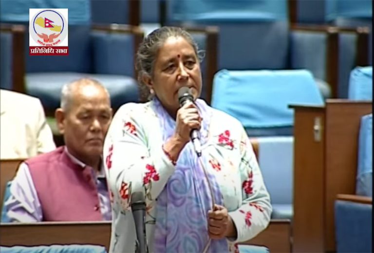 उपसभामुखको अभिव्यक्तिमाथि  छानबिन गर्न कांग्रेस सांसदको माग