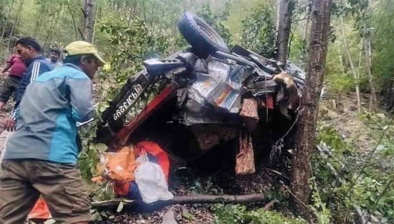 रोल्पा जीप दुर्घटनामा ७ जनाको मृत्यु