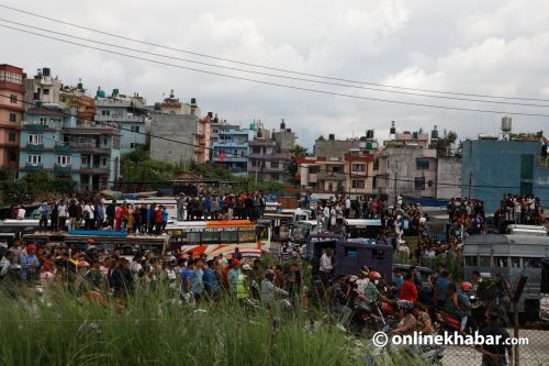 आँखैअघिको भयानक दुर्घटनाले त्रासमा छन् गोठाटारका बासिन्दा