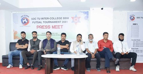 टियू बीबीएम कप फुटसल प्रतियोगिताको पाँचौं संस्करण भोलिदेखि