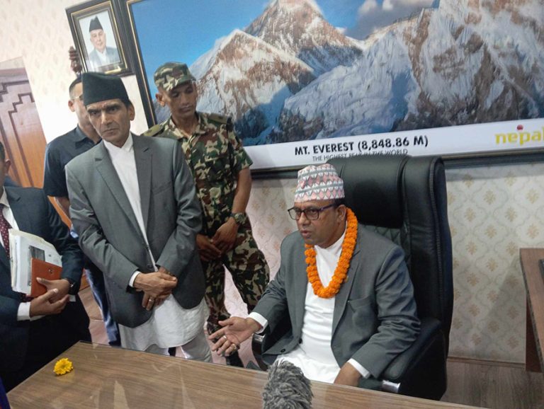 वर्तमान समयानुकूलको पर्यटन नीति बनाउँछु : पर्यटनमन्त्री पाण्डे