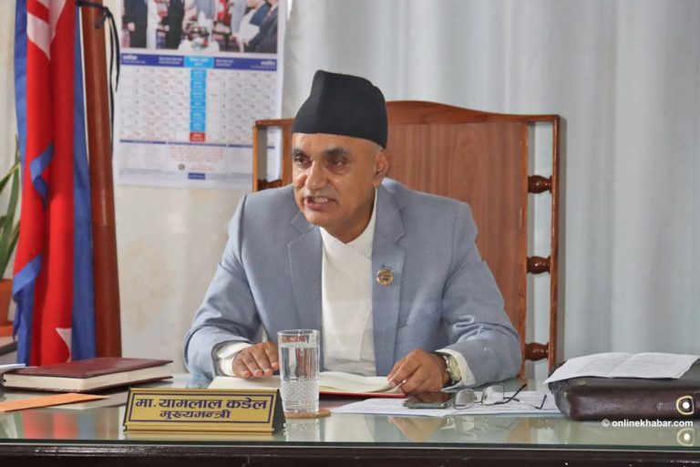 कर्णालीमा माओवादीका मन्त्रीको राजीनामा पर्खाइमा मुख्यमन्त्री कँडेल