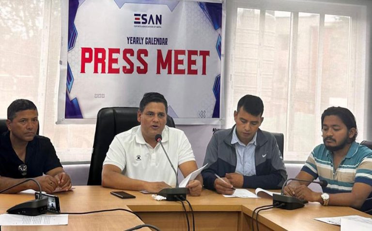 ई स्पोर्ट्सको वार्षिक क्यालेन्डर सार्वजनिक