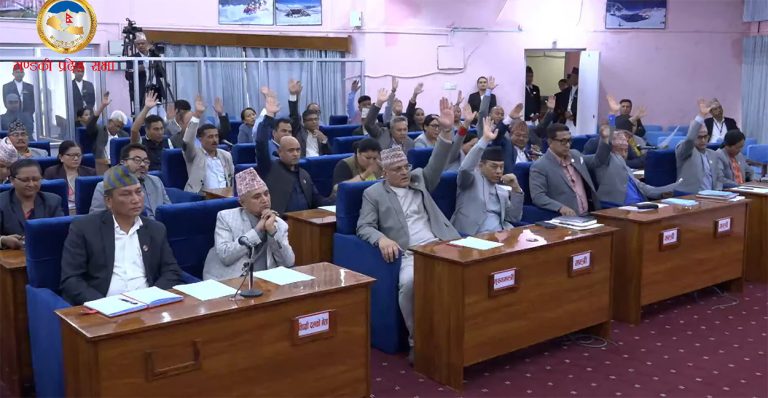 गण्डकीको बजेट बहुमतले पारित