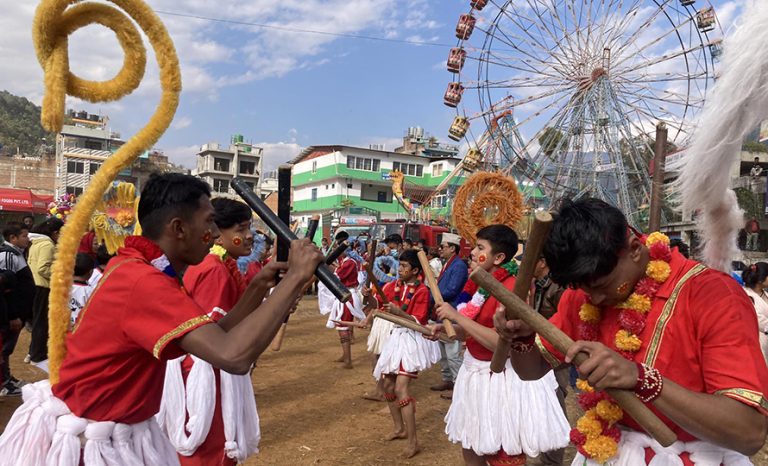 ३०० वर्ष पुरानो हनुमान नाच संरक्षण गर्दै बागलुङ नगरपालिका