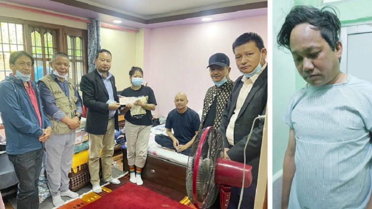 क्यान्सर पीडित गीतकार टीका चाम्लिङलाई ४ लाख सहयोग