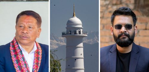 ‘धरहरा व्यवस्थापन जिम्मा दिनुस्, ठेकेदारले दिने पैसा महानगरले दिन्छ’