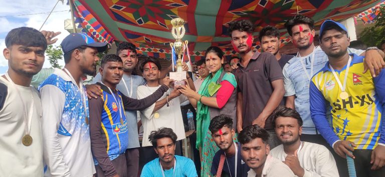 धनुषाको यू-१८ क्रिकेटको उपाधि बटेश्वरलाई