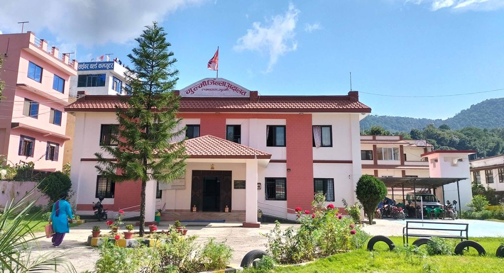 गुल्मी जिल्ला अदालतमा ७१ प्रतिशत मुद्दा फैसला