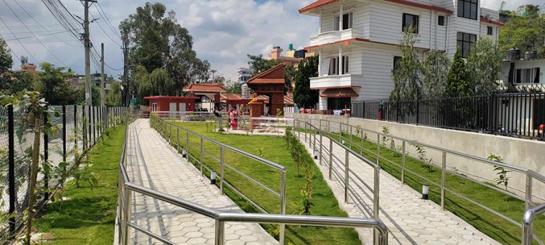 काठमाडौं वसन्तनगरमा बन्यो मंगलादेवी ज्येष्ठ नागरिक पार्क