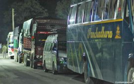 लामो दुरीका सवारी साधन काठमाडौं उपत्यकामै होल्ड, सबै नाका बन्द