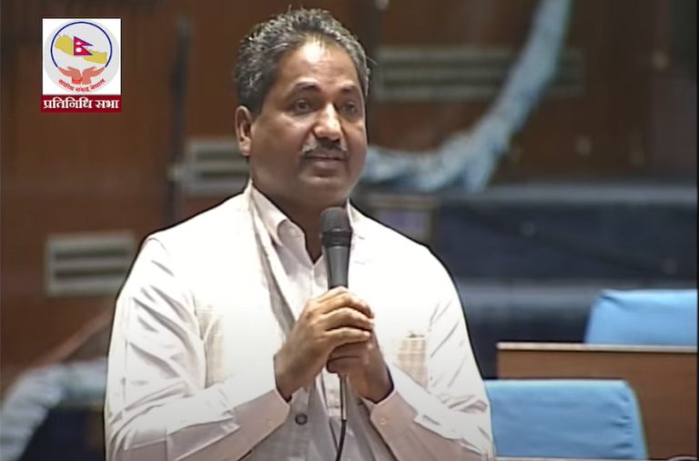 सांसद किनबेचको अभिव्यक्तिप्रति सभामुख गम्भीर हुनुपर्छ : प्रभु साह