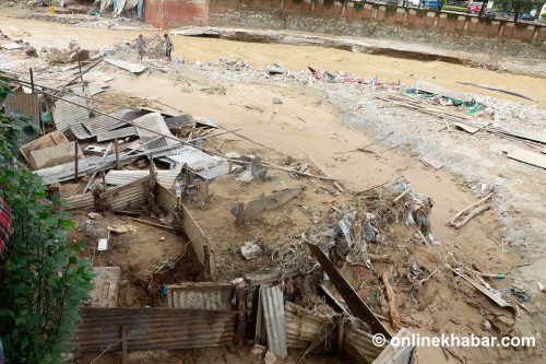 नख्खु खोला वितण्डाले चाडबाडको मुखमा उजाडिए बस्ती