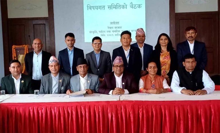 प्रदेशलाई पर्यटनमन्त्रीको प्रस्ताव : मिलेर जहाज किनौं, प्रदेशको नाम राखेर चलाऔं