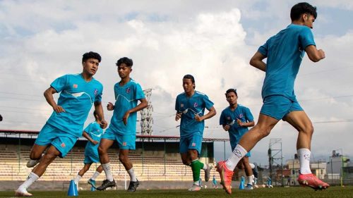 राष्ट्रिय फुटबल टिमको बन्द प्रशिक्षणमा ३६ खेलाडी बोलाइयो