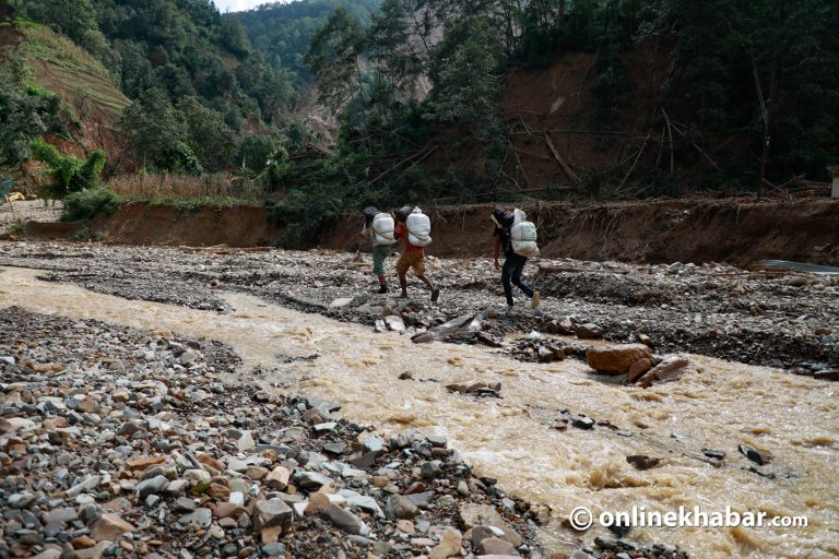 काभ्रेमा बढीपहिरोको क्षति : तीन महिनामा बल्ल प्रारम्भिक विवरण