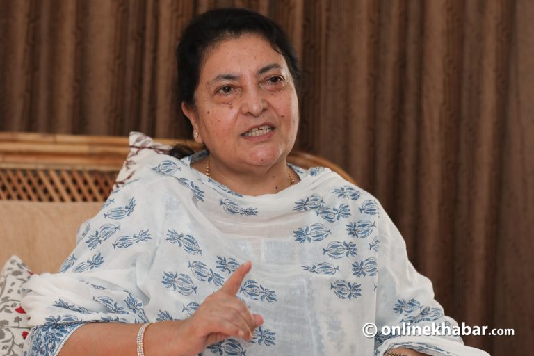 आपसी विश्वास कायम राख्न पूर्वराष्ट्रपति भण्डारीको आग्रह
