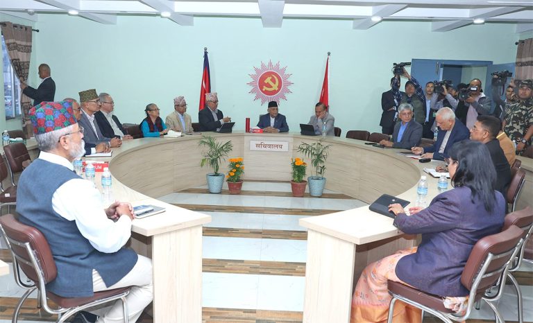 एमालेले बोलायो सचिवालय बैठक