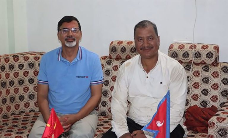 नेत्रविक्रम चन्द विप्लव र जनार्दन शर्माबीच कपिलवस्तुमा भेटवार्ता