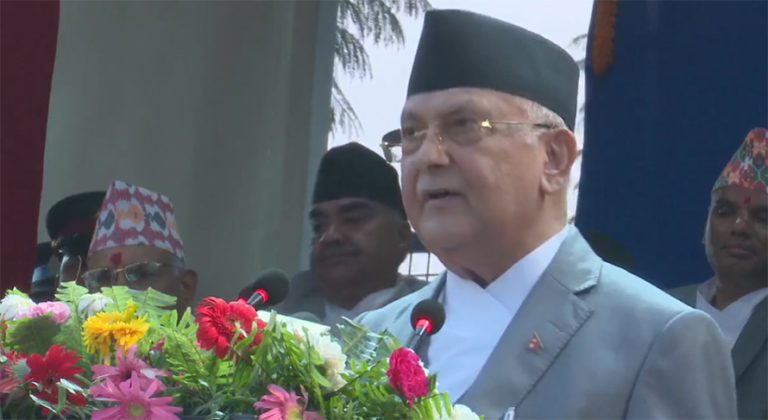 सरकारसँग लगभग दुई तिहाइ छ भन्ने हेक्का रहोस् : प्रधानमन्त्री