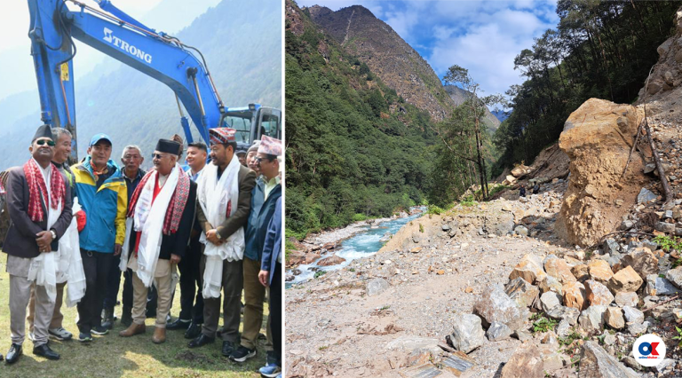 प्रधानमन्त्रीकै पहल पर्खिरहेको ओलाङचुङगोला सडक