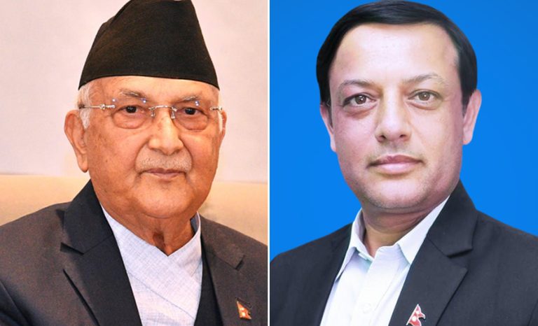 रास्वपा नेताहरुलाई प्रधानमन्त्रीको प्रश्न : तपाईंकै सांसदले हस्ताक्षर गरेको प्रतिवेदन कसरी प्रतिशोध भयो ?’