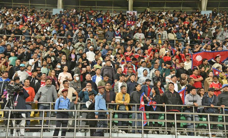 नेपाल र बंगलादेशको फाइनल खेलको टिकट अनलाइन किन्न नपाइने