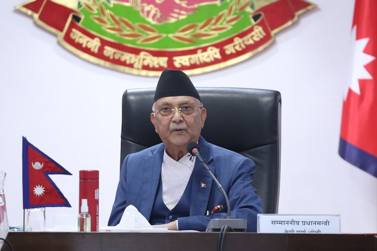 प्रधानमन्त्री ओलीको प्रस्तावित चीन भ्रमण तालिका : १८ गते राष्ट्रपति सीलाई भेट्ने, २० गते फर्किने