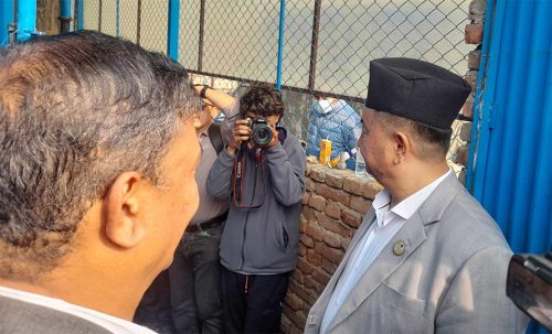 बाढीको २३ दिनपछि ललितपुरमा झुल्किए मुख्यमन्त्री