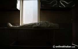 नवलपरासीमा भ्यान र स्कुटर ठोक्किंदा एकको मृत्यु, २ जना घाइते