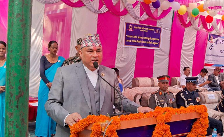 प्रहरी समायोजन नगरे संघीय सरकारले विकल्प दिनुपर्छ: मुख्यमन्त्री शाह