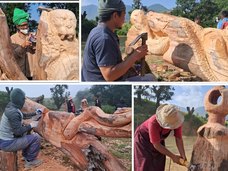 सत्यवतीमा लालीगुराँस काष्ठकला कार्यशाला