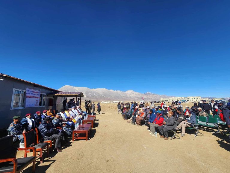कोरला नाकामा खुल्यो अध्यागमन कार्यालय (तस्वीरहरू )