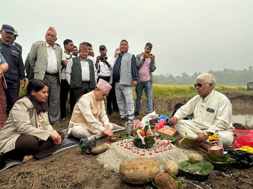भेरीगंगा उपत्यका आधुनिक शहरको भवन शिलान्यास