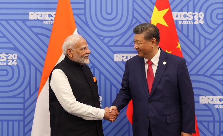 सी जिनपिङ र मोदीबीच कजानमा भेटवार्ता