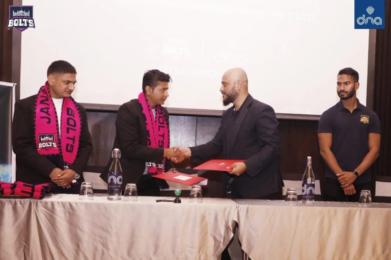 जनकपुर बोल्ट्सको मुख्य प्रायोजकमा डिएनए ईन्टरनेशनल