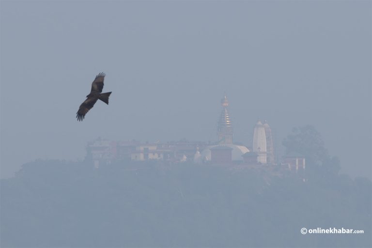 काठमाडौंको वायु प्रदूषण निकै अस्वस्थकरको तहमा