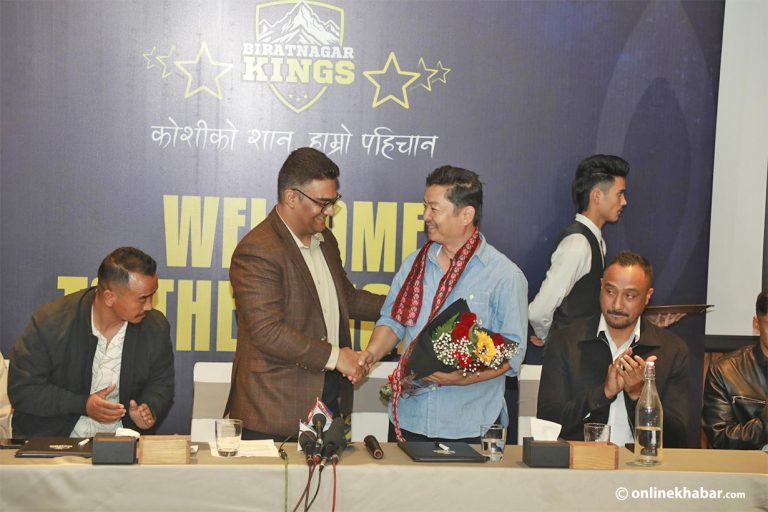 दयाहाङ राई विराटनगर किंग्सको गुडविल एम्बासडर नियुक्त