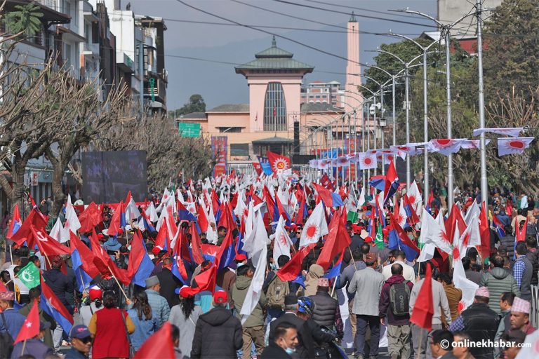 एमाले कमजोर भयो भन्नेहरूका लागि यो सभा जवाफ हो : शंकर पोखरेल