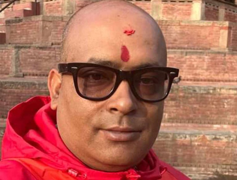 काठमाडौं–१६ मा कांग्रेसका उम्मेदवार देवेन्द्र पाठक