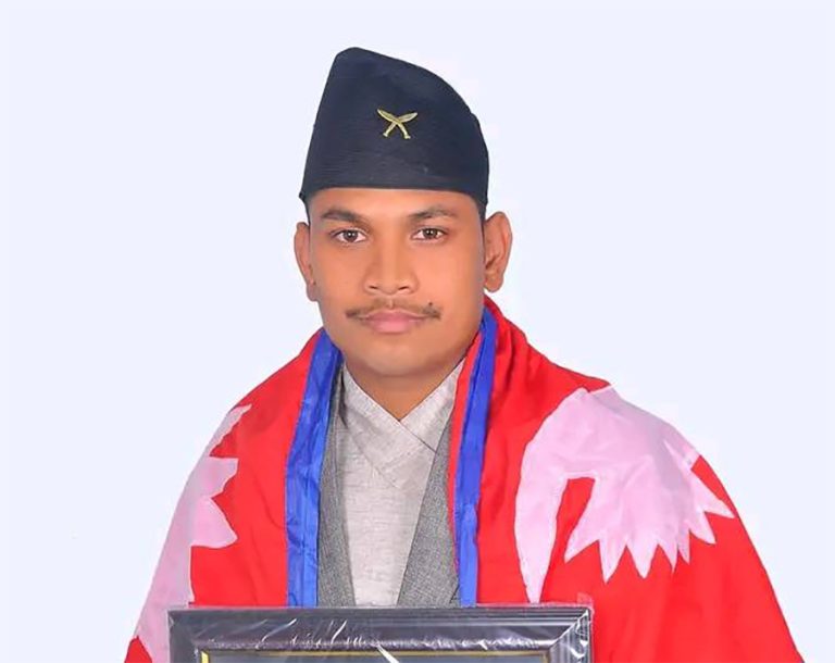 १८ पटक गिनिजबुकमा नाम लेखाएका दिनेशलाई अन्तर्राष्ट्रिय मदर टेरेसा पुरस्कार