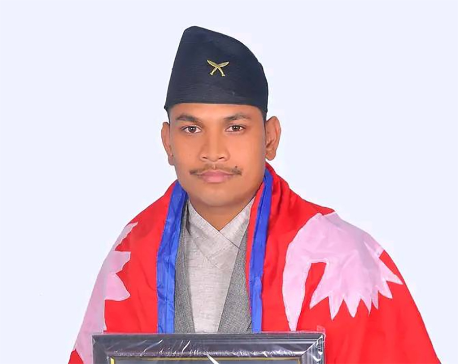 १८ पटक गिनिजबुकमा नाम लेखाएका दिनेशलाई अन्तर्राष्ट्रिय मदर टेरेसा पुरस्कार