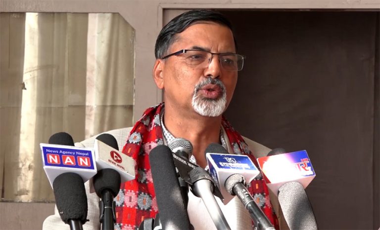 नेताहरुबीच एकले अर्कालाई झुक्याउने मात्र सोच छ : जनार्दन शर्मा