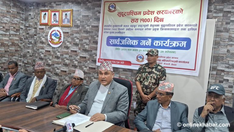 सुदूरपश्चिमका मुख्यमन्त्री भन्छन् : संघले अनुमति नदिए प्रदेश राजधानीको विकल्प खोज्छौं