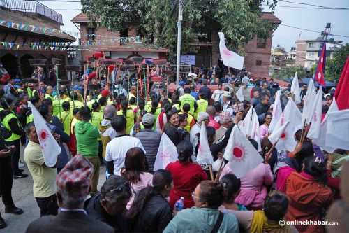 कीर्तिपुरमा धमाधम उम्मेदवारी दर्ता हुँदै (तस्वीरहरु)