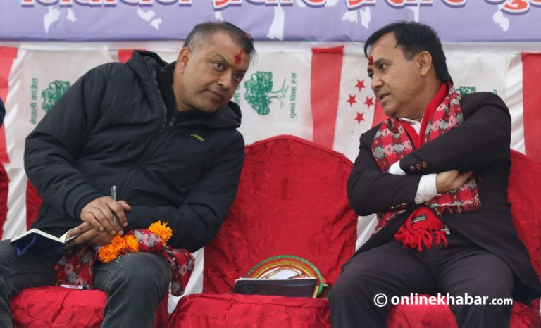 देउवालाई प्रधानमन्त्री बनिदिनुपर्‍यो भन्दै प्रचण्डले खबर पठाइरहन्छन् : गगन थापा