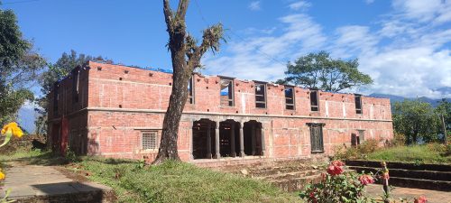 लमजुङ दरबारको निर्माण कार्य ठप्प