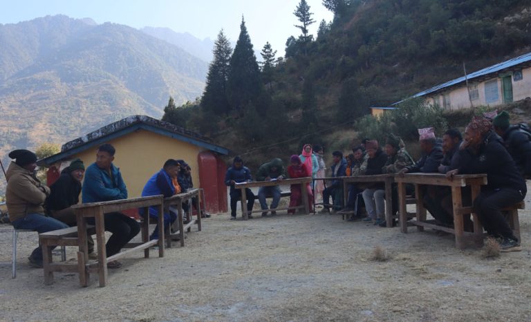 पुथा उत्तरगंगामा २२ मतदान केन्द्र, सुरक्षा तयारी पूरा